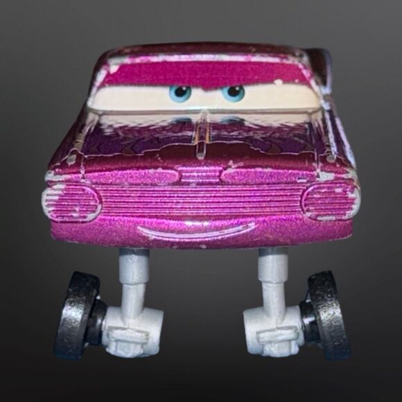 Disney Cars Radiator Springs Classic Sheriff Toy Diecast Car A17 - Picture 9 of 9